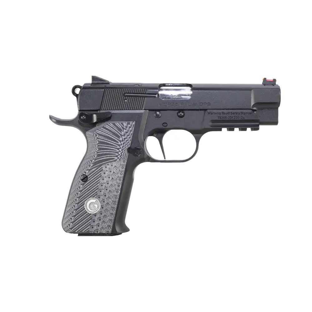 Girsan High Power MC P35 PI LW OPS 9mm 3.88" 15rd Pistol, Black - 390434