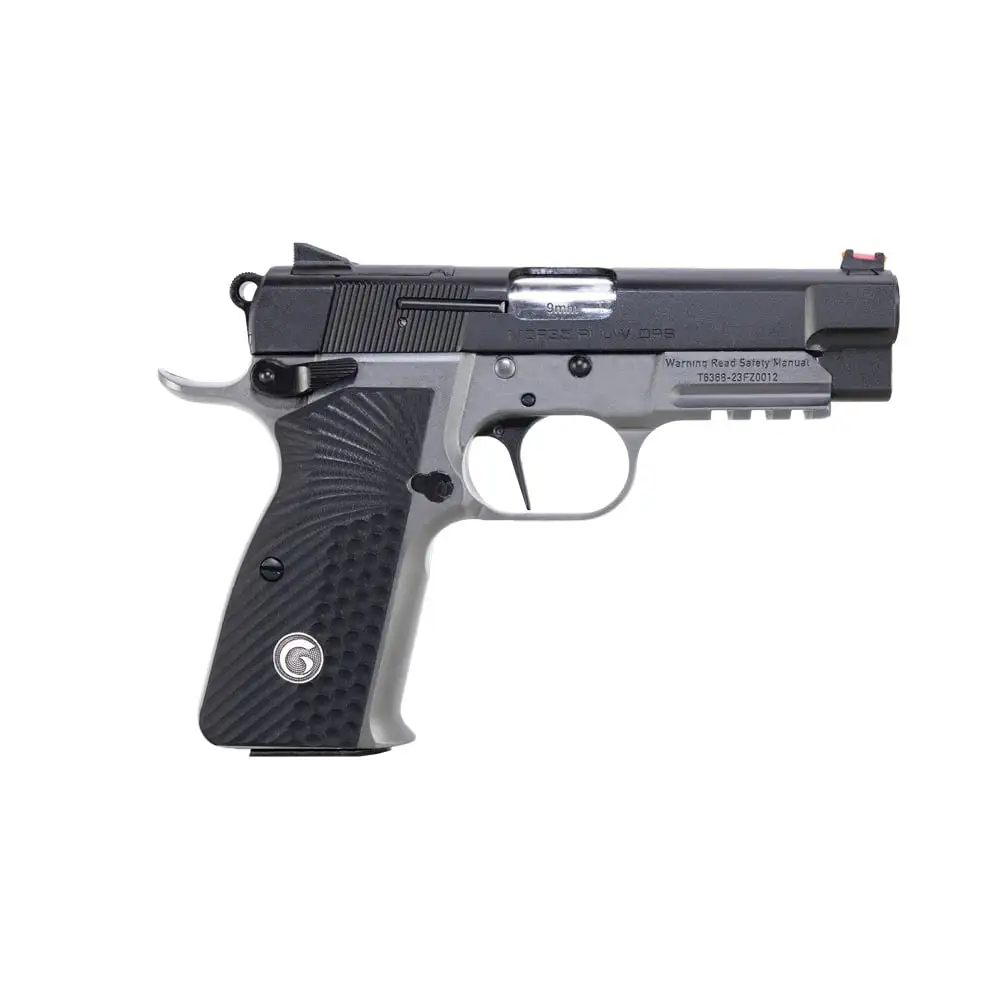 Girsan High Power MC P35 PI LW OPS 9mm 3.88" 15rd Pistol, Tungsten Gray/Black - 390436