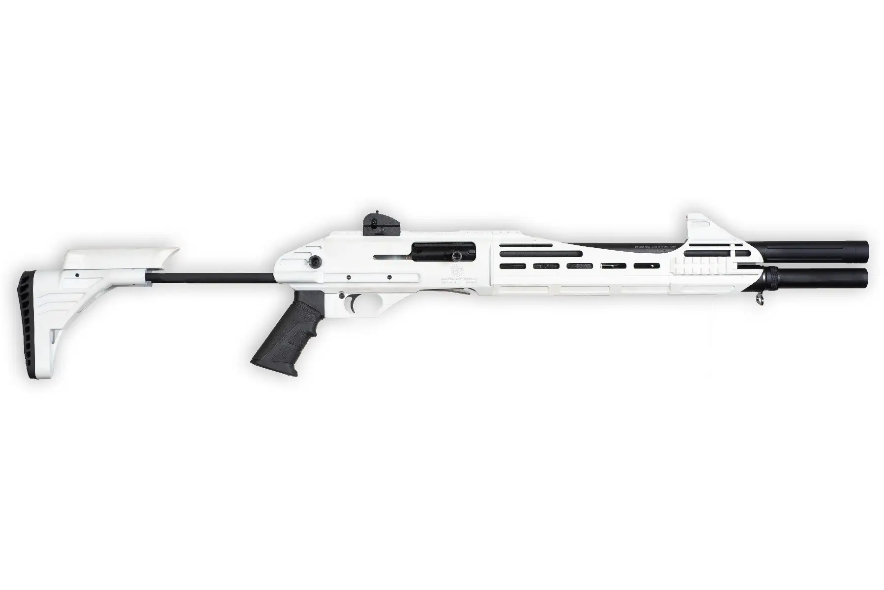Garaysar Fear-112 12 Gauge 18.5" 4rd Semi-Auto Shotgun, White