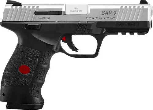 SAR USA SAR9 9mm Pistol, Blk - SAR9ST