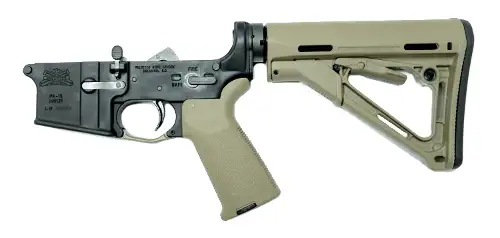 PSA AR-15 Complete Lower - Magpul CTR Edition - FDE, No Magazine - 41912