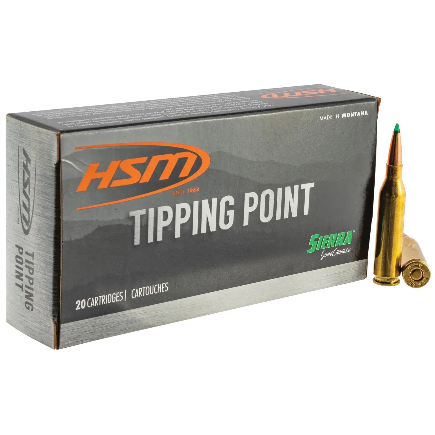 Rugerfirearms-usa.com 4 HSM Ammunition Tipping Point .300 Win Mag 165 gr Sierra GameChanger - 20rds - 300WM40N