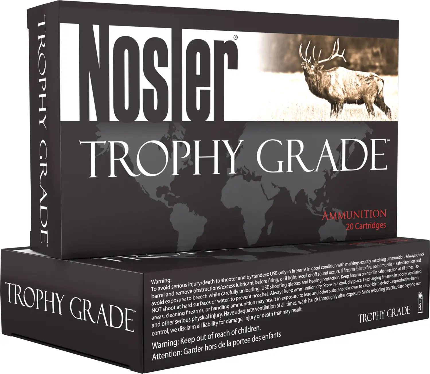 Nosler Trophy Grade 30-06 168 grain AccuBond-Long Range Rifle Ammo, 20/Box - 60102