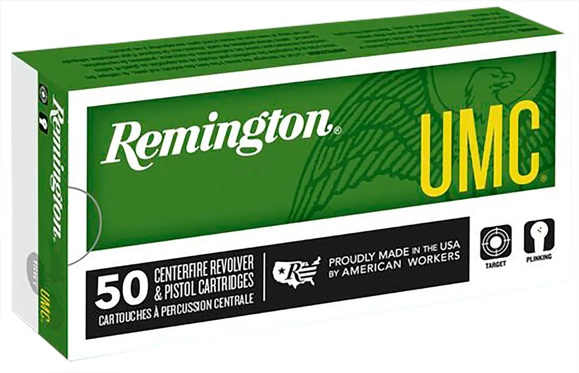 Jarvisfirearms.com 4 Remington UMC FMJ 125gr .357 Sig Ammunition, 50rds - 23734