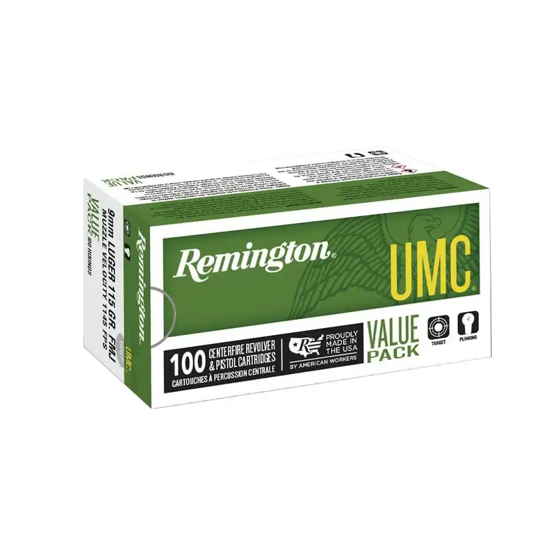 Buyrarebreedtrigger.com 4 Remington UMC .380 ACP 88 gr JHP Ammo, 100/Box - R23974