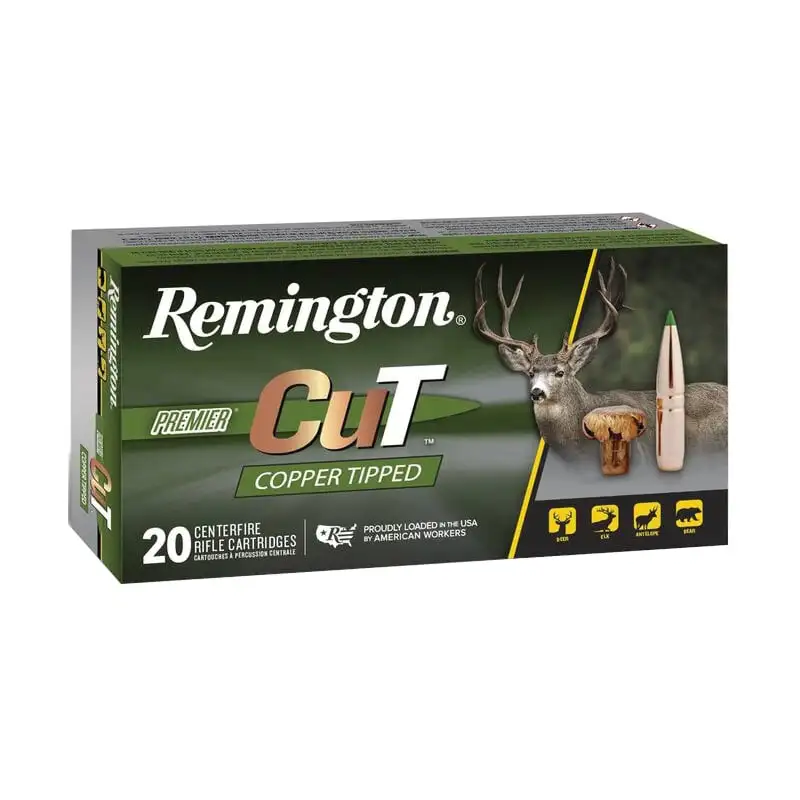 Rugerfirearms.net 4 Remington Premier Cut .300 Win Mag 180 gr Copper Tipped 20rds Rifle Ammo for Extreme Range Shooting - R22345
