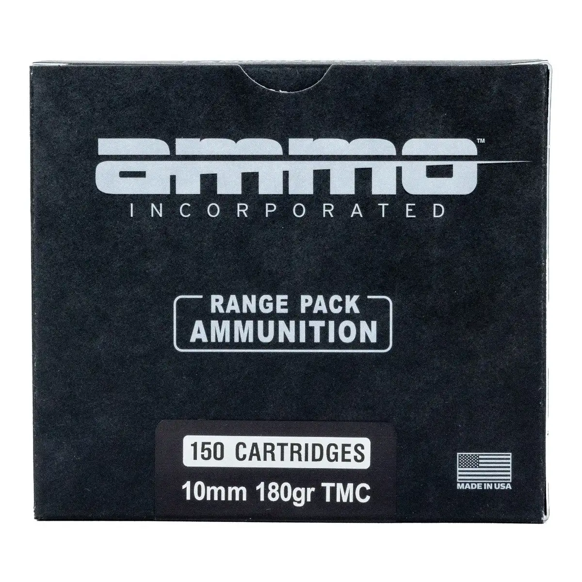 Ammo Inc Signature 180 gr TMC 10mm Ammo 150 Rd Range Pack - 10180TMC-A150