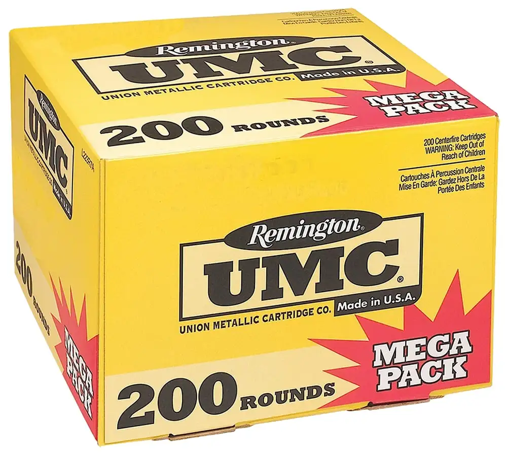 Remington UMC 55 gr Full Metal Jacket .223 Rem Ammo, 200/box - L223R3A