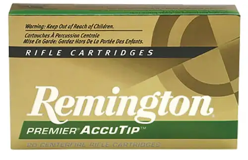 Shopfederalammunitions.com 4 Remington Premier 35 gr AccuTip-V .22 Hornet Ammo, 20/box - PRA22HNA