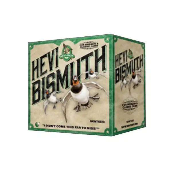 Taylorsfirearmshop.com 4 Hevi-Shot Hevi-Bismuth 3" 12 Gauge Ammo 2, 25/box - 14002