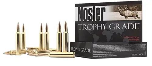 Huntingequipmentusa.com 4 Nosler Trophy Grade 270 WSM 150 grain AccuBond-Long Range Rifle Ammo, 20/Box - 60114
