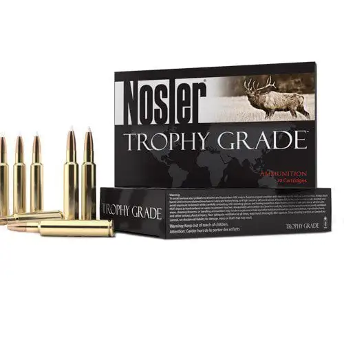 Tisasgunstore.com 4 Nosler Trophy Grade .308 Winchester 150gr AccuBond 20 Rounds Ammunition - 60056