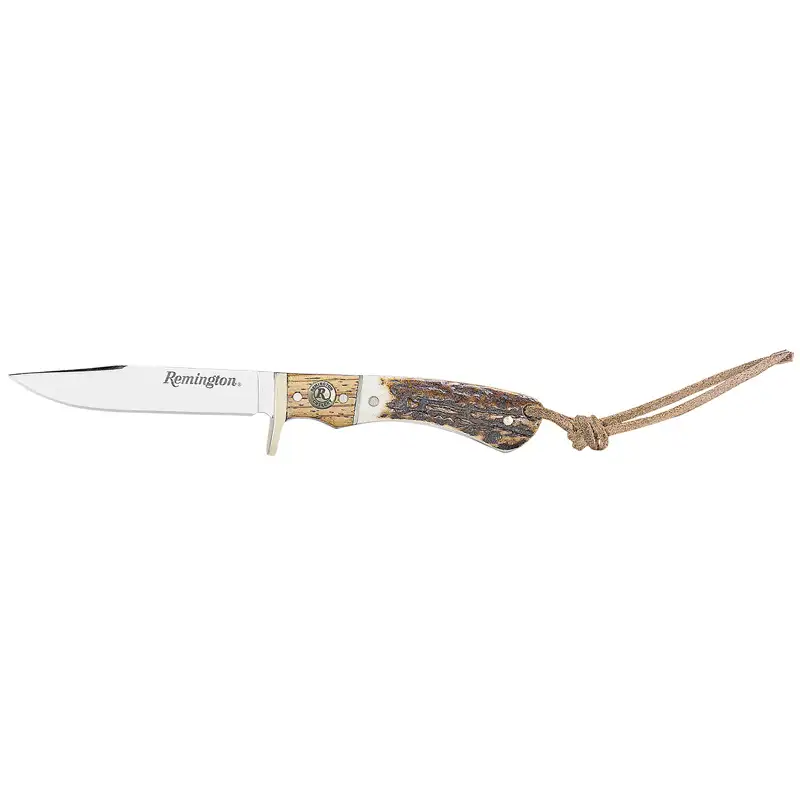 Remington Guide Skinner Fixed Blade Knife, Brown/Silver/White - 15655 Remington Guide Skinner Fixed Blade Knife, Brown/Silver/White - 15655