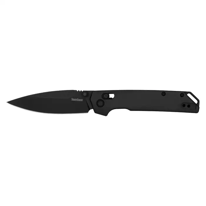 Kershaw Iridium Folding Knife Spear Point Black - Elegant, Smooth Opening, Ideal for Everyday Carry - 2038BLK Kershaw Iridium Folding Knife Spear Point Black - Elegant, Smooth Opening, Ideal for Everyday Carry - 2038BLK