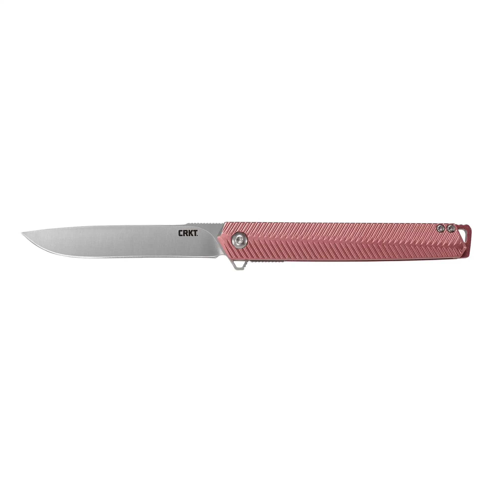 CRKT Stylus 3.18" Drop Point Assisted Folding Knife, Silver - K820BXP CRKT Stylus 3.18" Drop Point Assisted Folding Knife, Silver - K820BXP