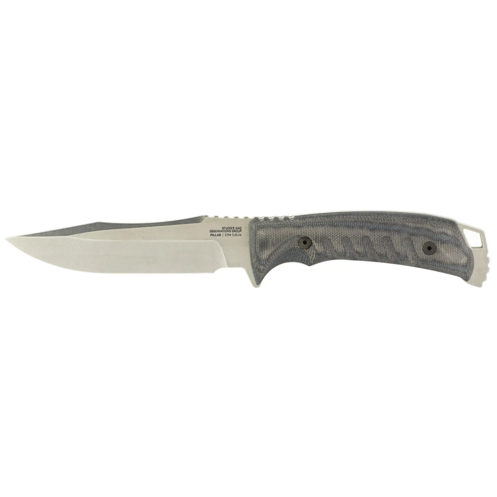 SOG Knives Pillar 5" Clip Point Fixed Blade Knife, Silver - SOGUF1001BX SOG Knives Pillar 5" Clip Point Fixed Blade Knife, Silver - SOGUF1001BX