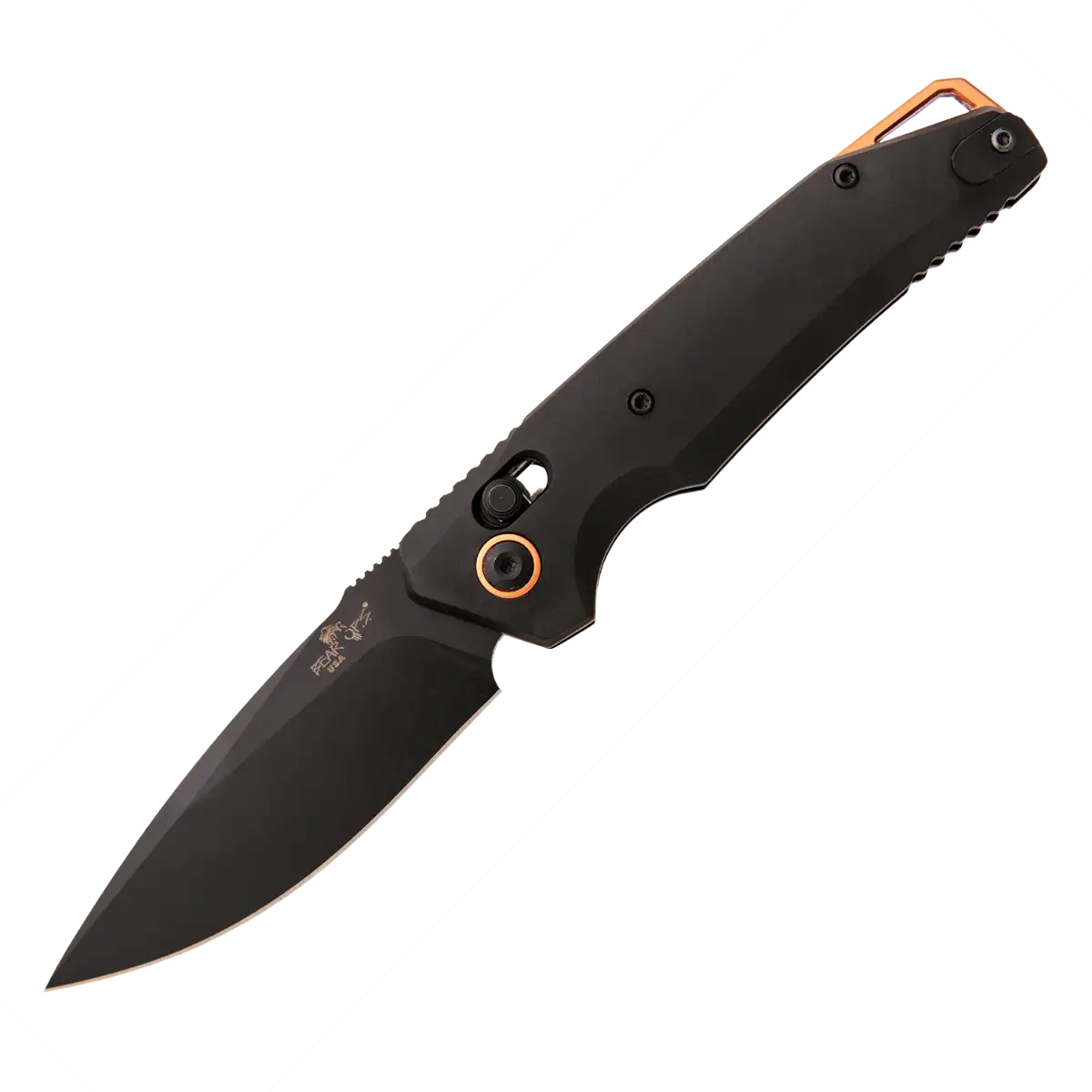 Bear & Son KATAKT II Aluminum Slide Lock Auto, Black and Copper - AC-2100-ALBK-B Bear & Son KATAKT II Aluminum Slide Lock Auto, Black and Copper - AC-2100-ALBK-B