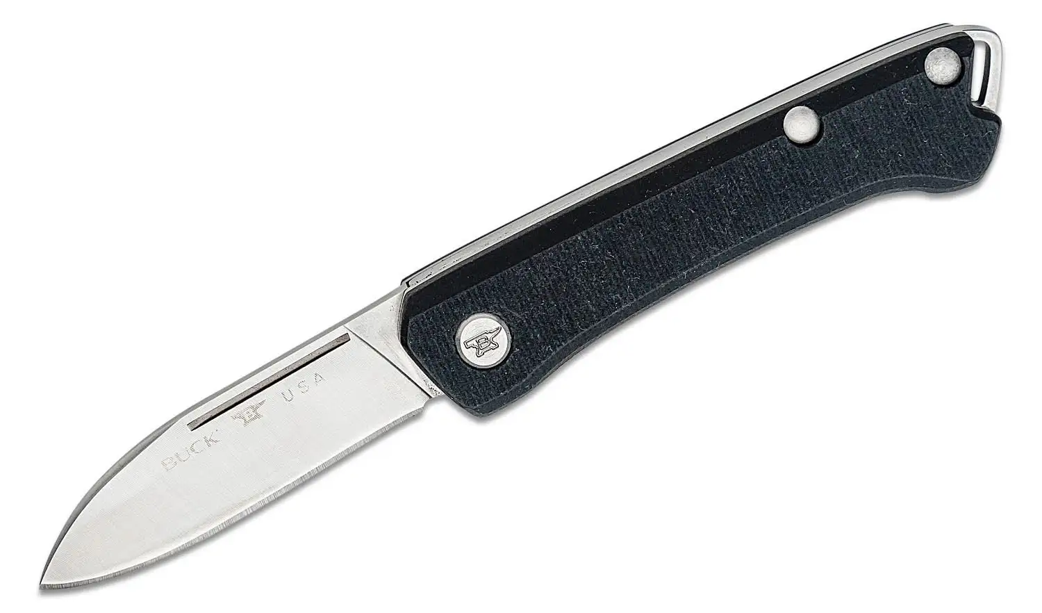 Buck Knives Saunter Slipjoint Drop Point, Black Buck Knives Saunter Slipjoint Drop Point, Black