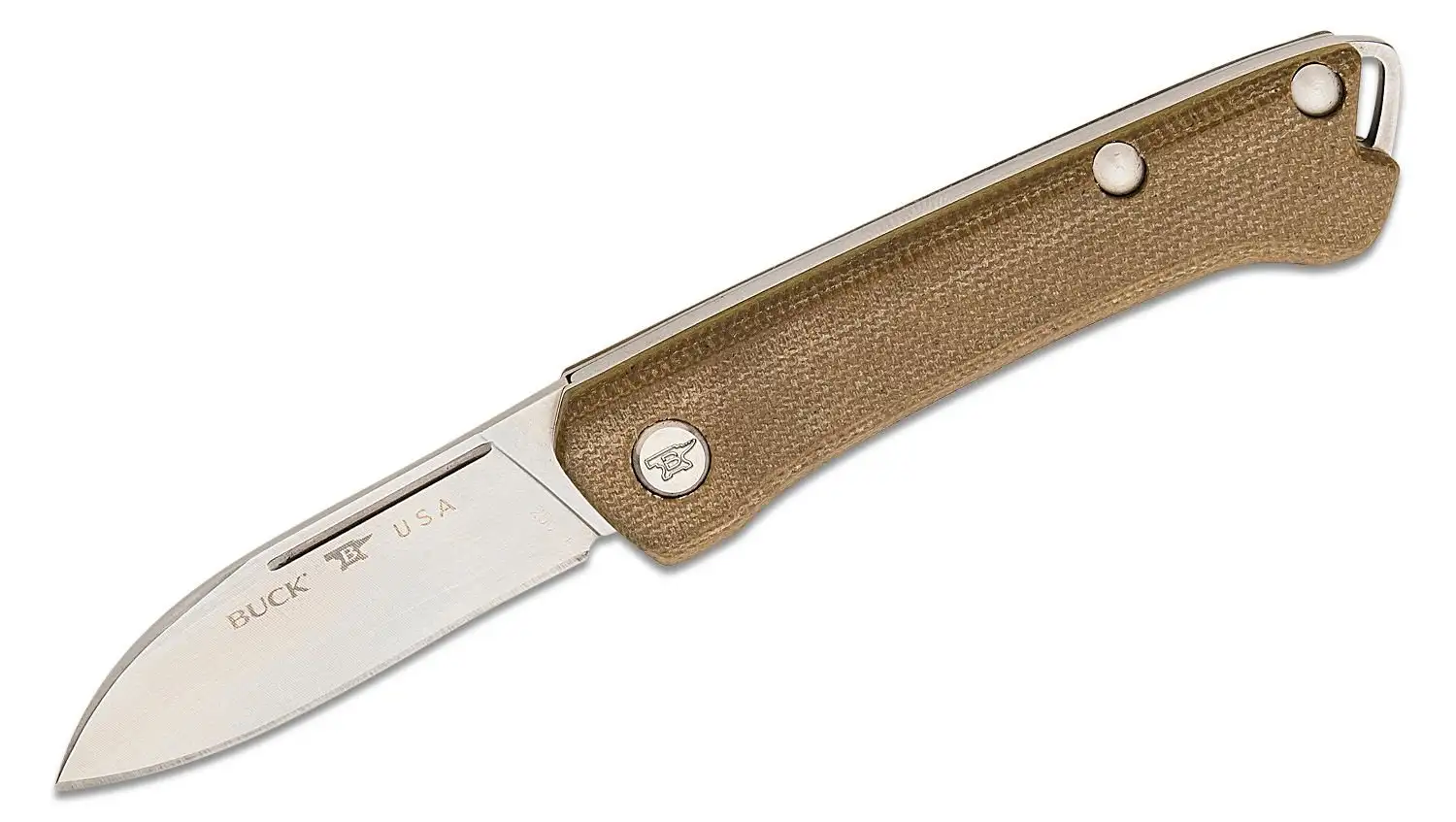 Buck Knives Saunter Slipjoint Drop Point, OD Green Buck Knives Saunter Slipjoint Drop Point, OD Green