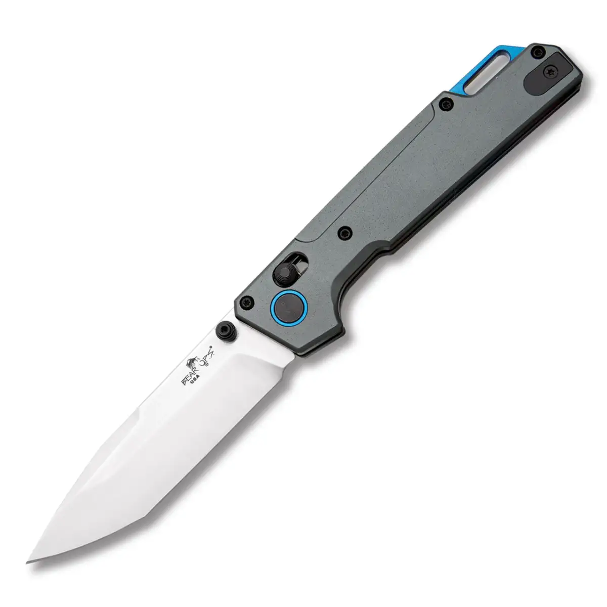 Bear Ops Nekama Slidelock Knife, Blue/Gray - MC-1000-ALGY-S Bear Ops Nekama Slidelock Knife, Blue/Gray - MC-1000-ALGY-S